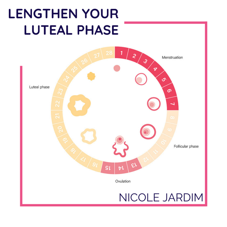 Lengthen your luteal phase