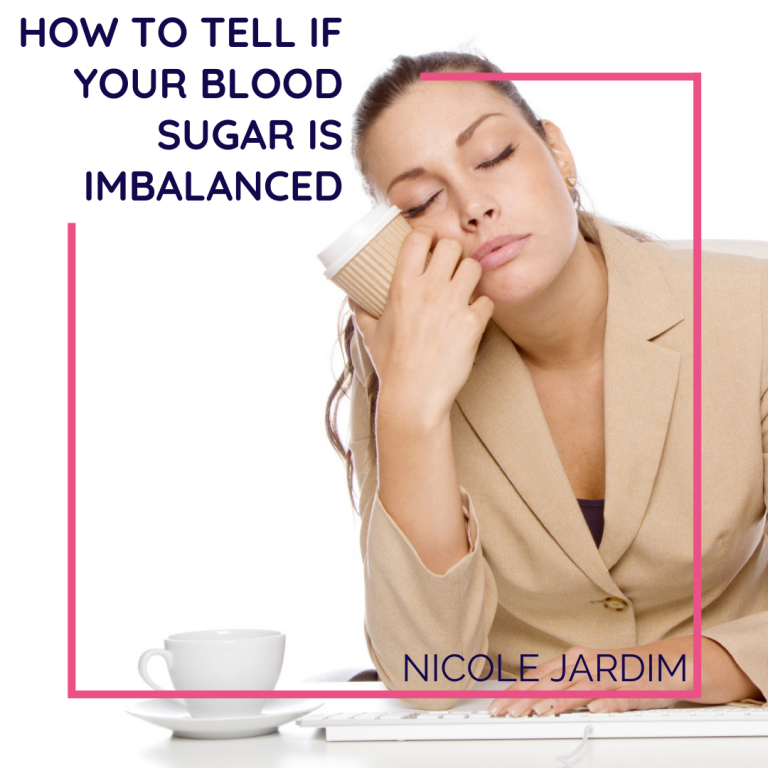 How to tell if your blood sugar is imbalanced