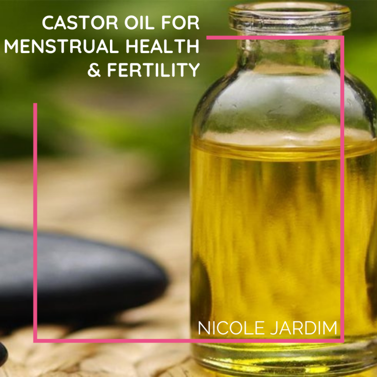 Castor Oil For Menstrual Health & Fertility