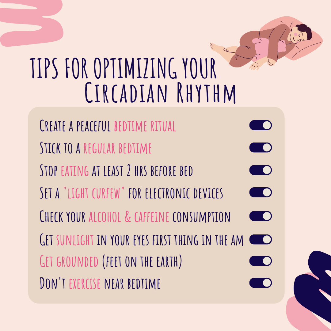 Optimize Your Circadian Rhythm To Support Your Menstrual Cycle Nicole Jardim 