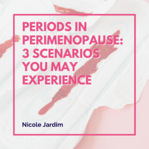 Periods in perimenopause