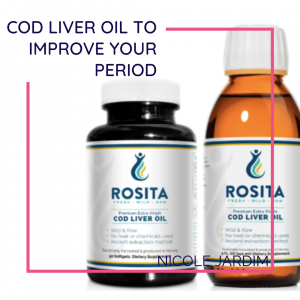 Cod Liver Oil to improve your period