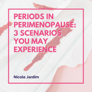 Periods in perimenopause